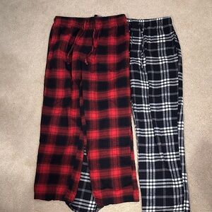 Sonoma Red and Black Plaid Pajama Pants